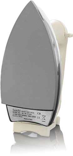 NL-IR-3104S-WH - Heavy Weight Automatic Dry Iron Teflon Soleplate