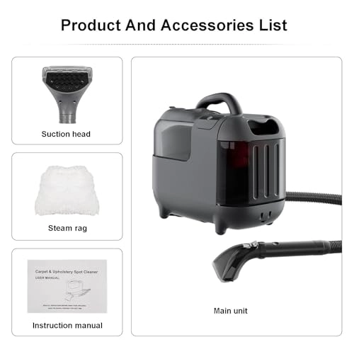 Steam Spray Suction Machine - 1300Ml