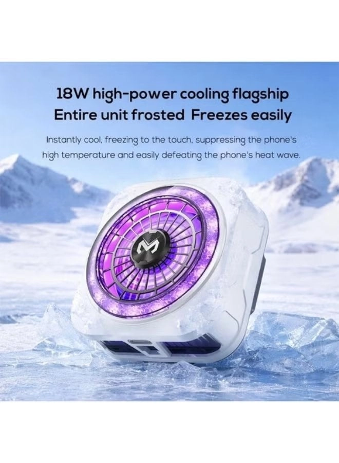 CX21 Mobile Cooler - 18W RGB Magnetic Back Clip