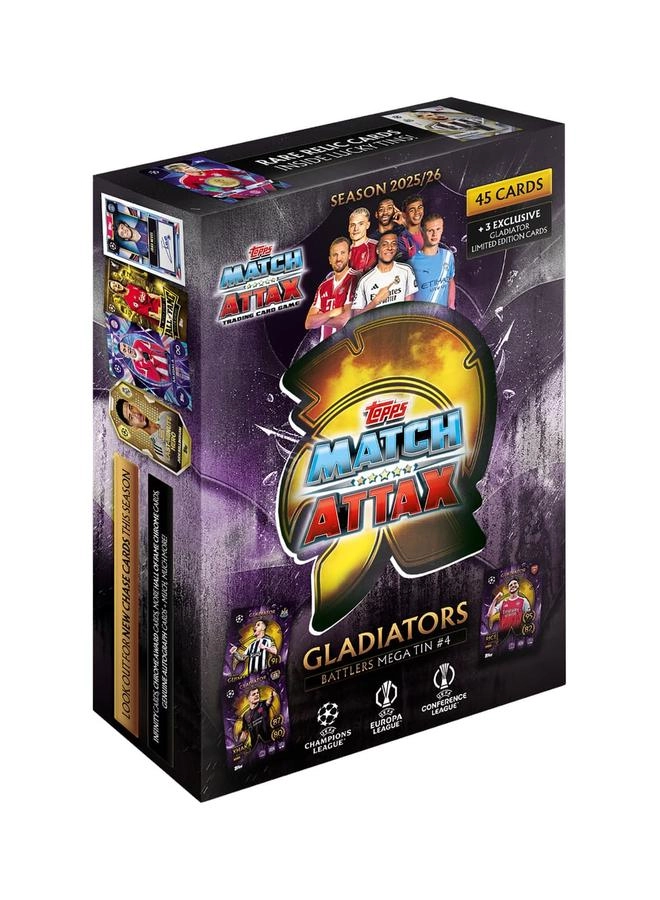 Match Attax 2025/26 - Mega Tin - 45pcs
