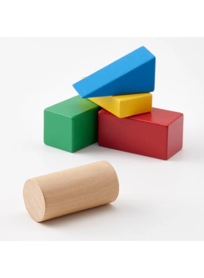 Wooden Building Block Set - 40 pcs