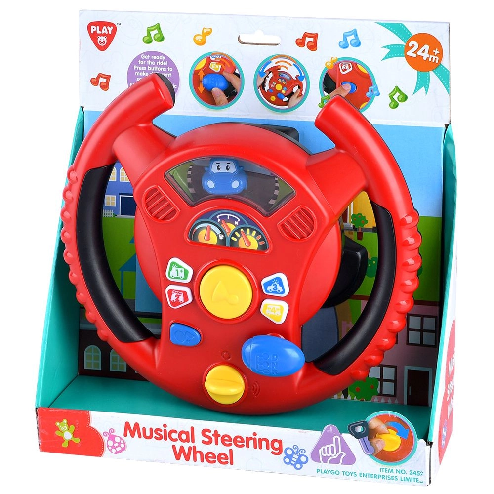 Musical Steering Wheel - Suitable for 24 months and above