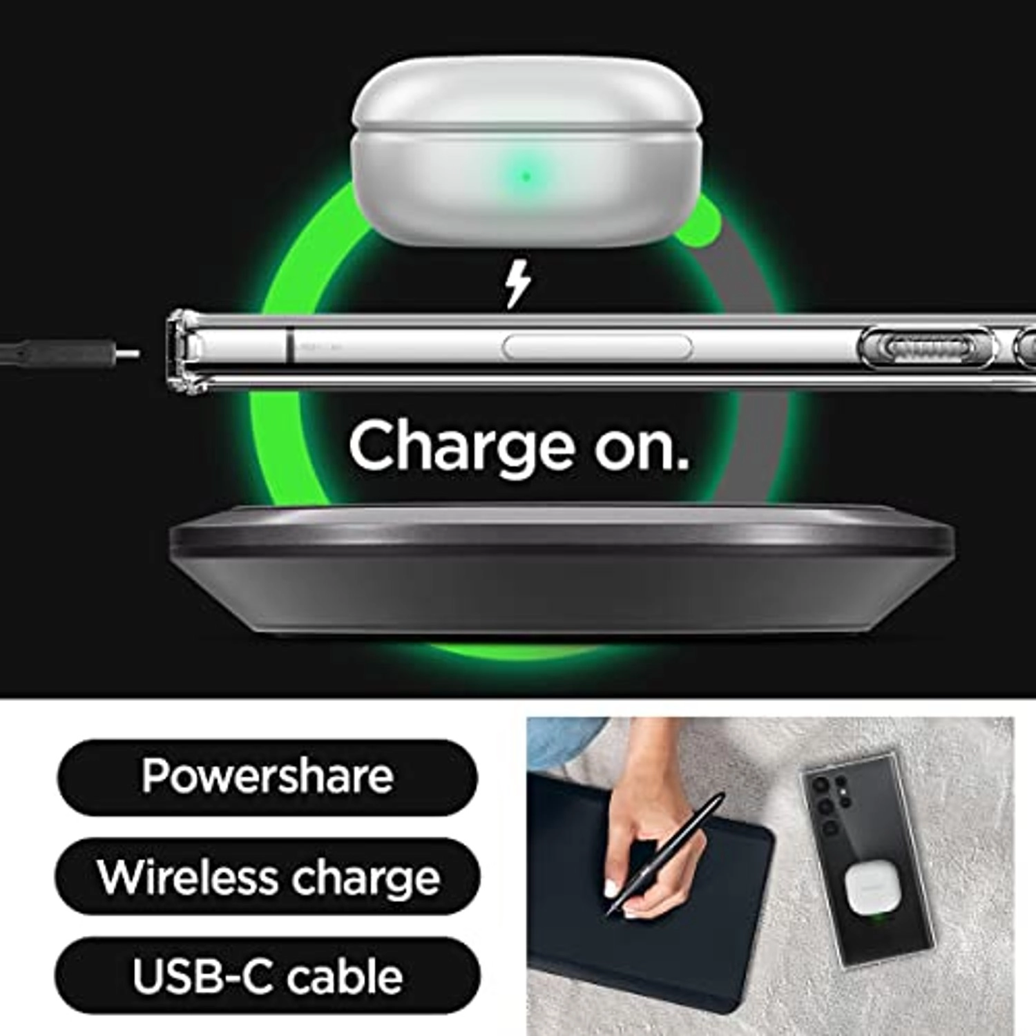 Ultra Hybrid Clear Case for Galaxy S23 Ultra