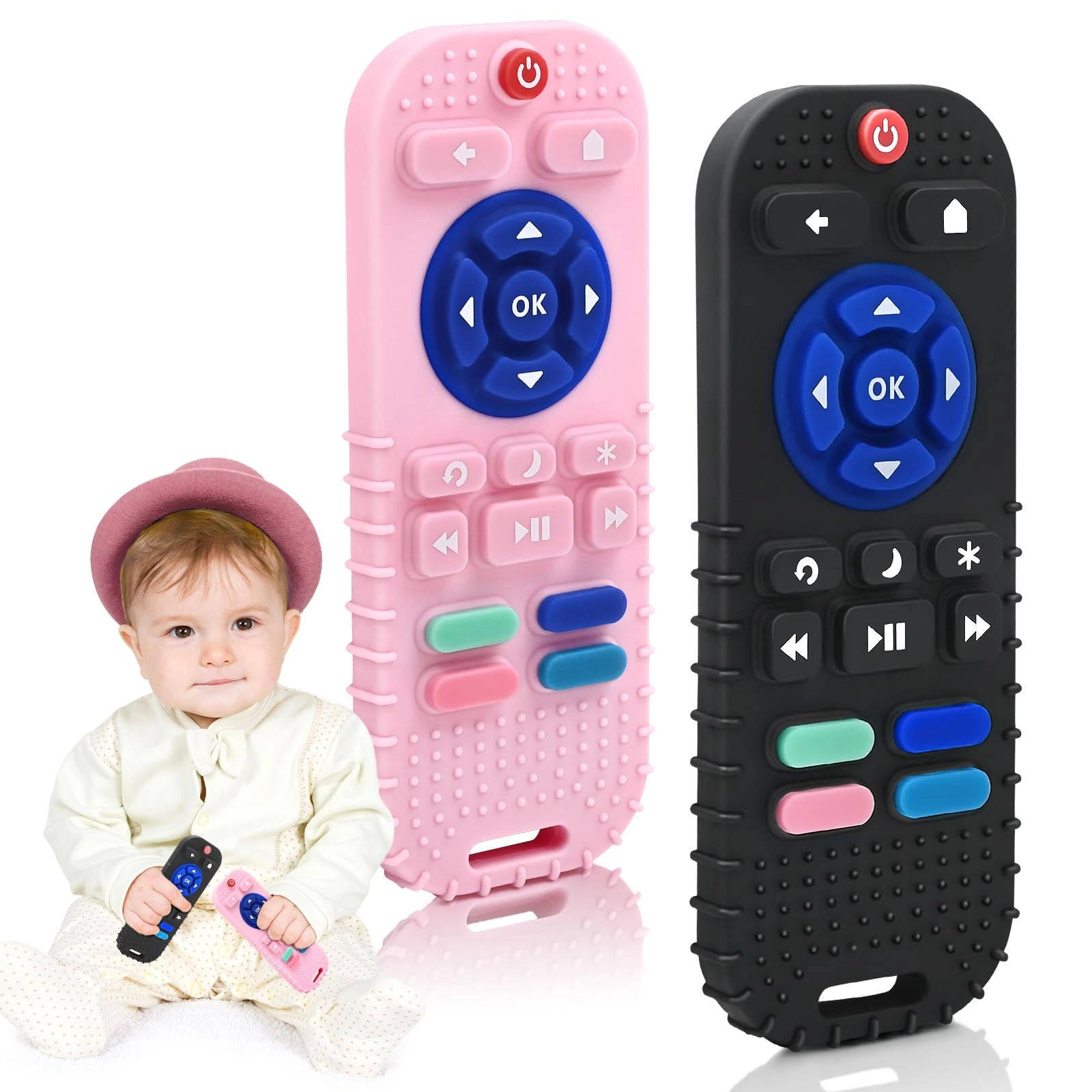 Remote Control Teether - Silicone