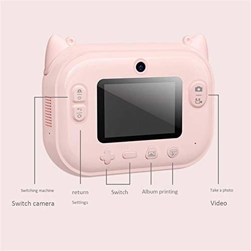 Children Instant Print Camera - 12MP 1080P 32GB