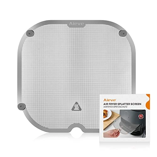 Air Fryer Splatter Guard - Stainless Steel 1 x air fryer grid and 4 x heat resistant magnets