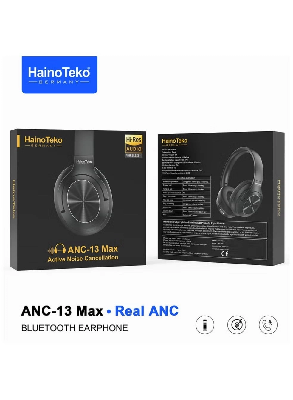 ANC-13 Max Wireless Headset