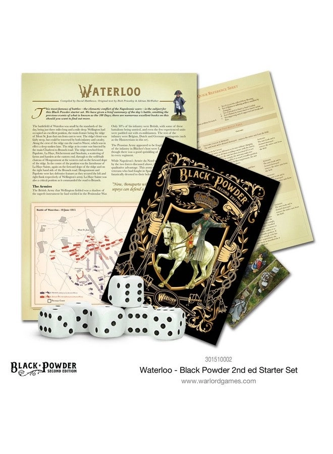 Black Powder Epic Battles: Waterloo - British Starter Set Unpainted