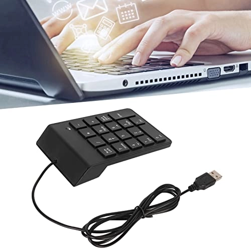Wired Number Pad - 18 Keys USB-C