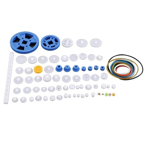 Plastic Gear Set - 80 pcs