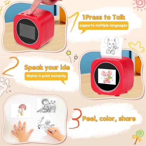 AI Sticker Box Printer - Thermal