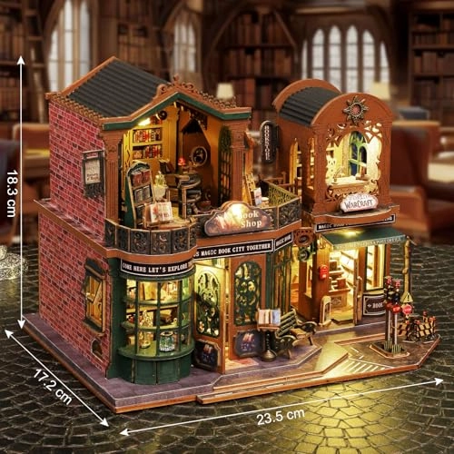 Miniature Dollhouse Kit - Paper Green