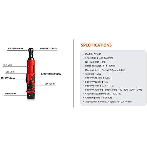 Cordless Electric Screwdriver - 5N·M MAX Rechargeable USB Charging