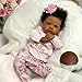Reborn Baby Doll - 18 Inch Silicone Full Body African American