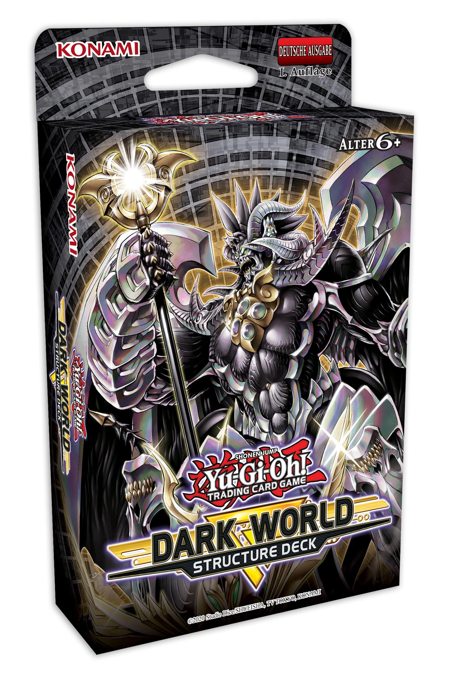 KNMI Yugioh Structure Deck: Dark World - German + Ultra Pro Toploader