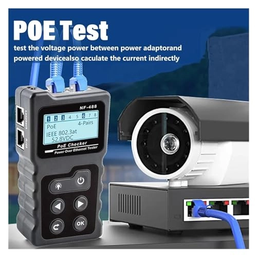 NF-488 - 4 RJ45 2 DC POE Continuity