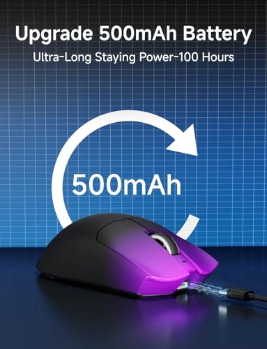 S9 Pro Gaming Mouse - 2.4Ghz Wireless Bluetooth USB