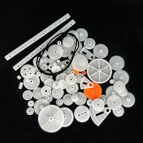 0.5 Module Plastic Gear Set - dc motor