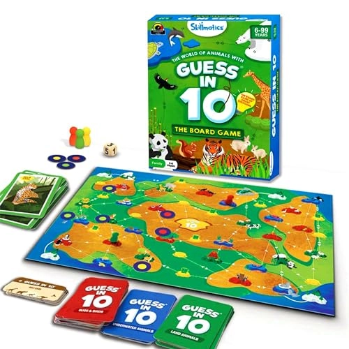 Guess in 10: Animals - Card & Board Game