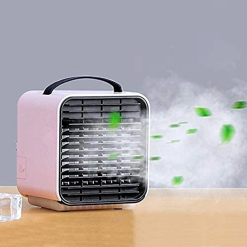Portable Mini Silent Energy Saving Desktop Air Conditioner Fan Electric Air Cooler - 5W
