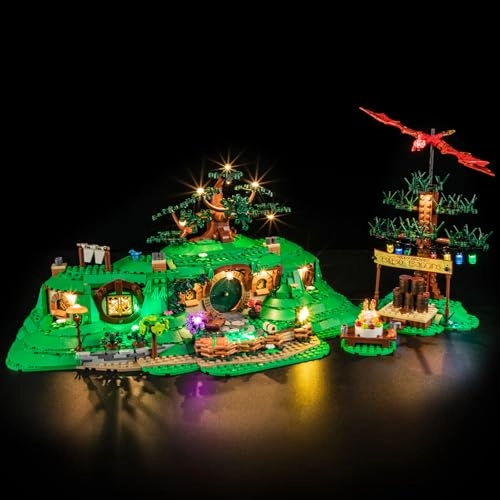 LED Light Kit for LEGO Icons The Lord of The Rings: The Shire 10354