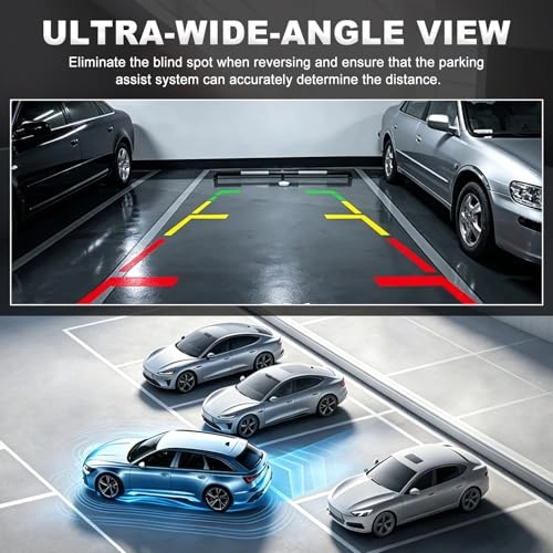 Tailgate Handle Backup Camera - HD Night Vision RCA 720P