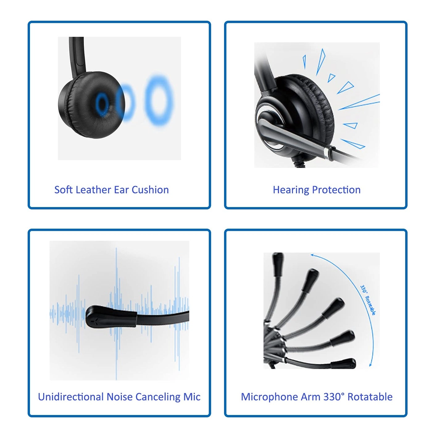 Office Headset - Wired Headset