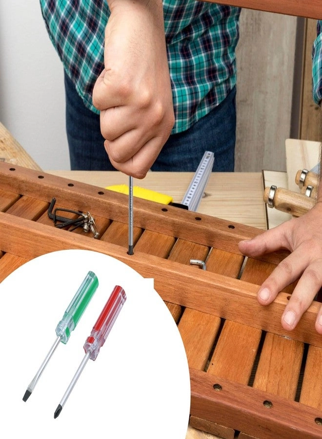 Magnetic Screwdriver Slotted and Phillips Screwdriver (2 Pcs)