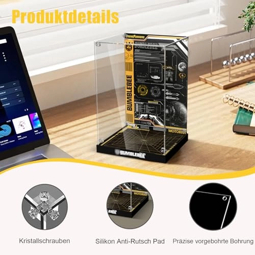 Acrylic Display Case for LEGO 10338 Bumblebee - 3mm thickness