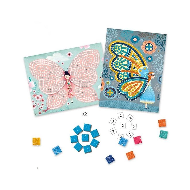 Mosaic Butterfly Art Kit