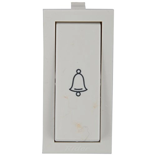 Rider Bell Switch Slim 47104 - 6A 240V 1-way