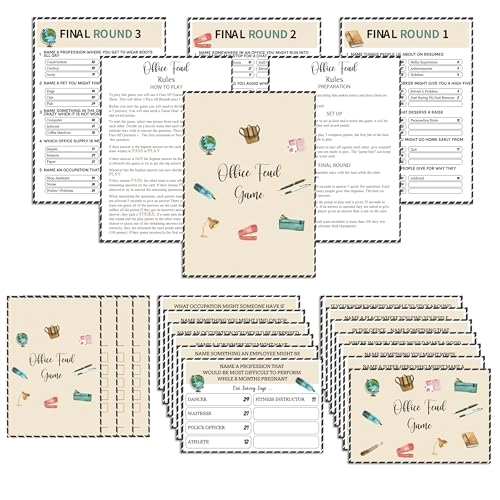 Office Party Feud - Team Building Trivia Set