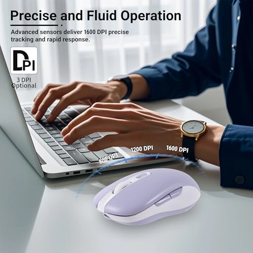 Ergonomic Mouse - Bluetooth (5.0/3.0) USB