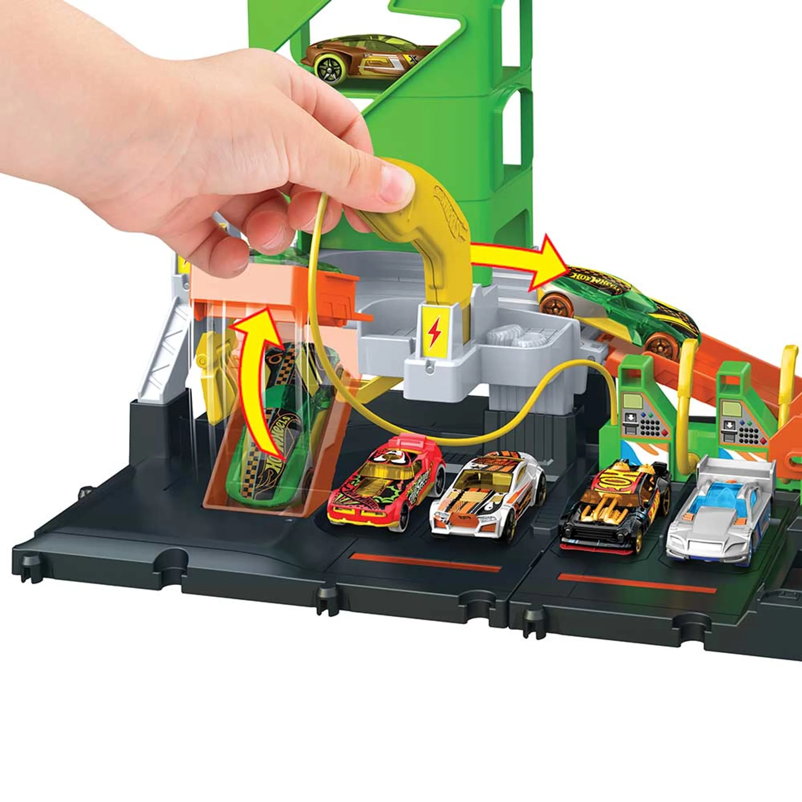 City Super Recharge Fuel Station - 1:64