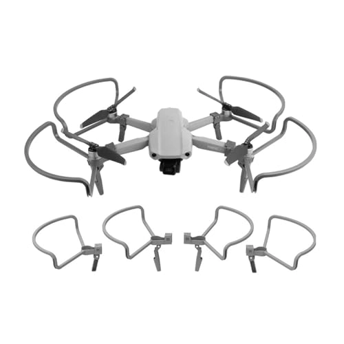 Mavic Air 2 Propeller Guard - Integrated With Heightening Landing Gears Gray