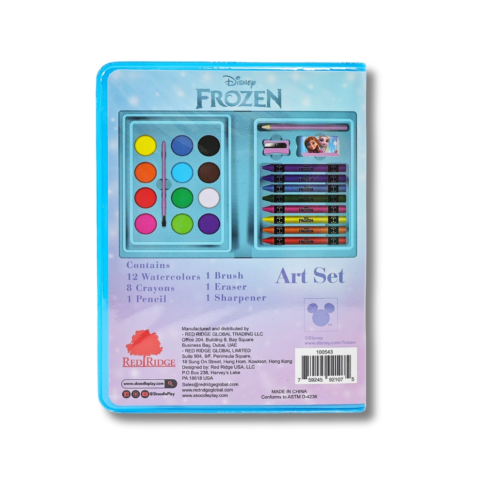 Frozen Art Set - 24pcs 12 Watercolors