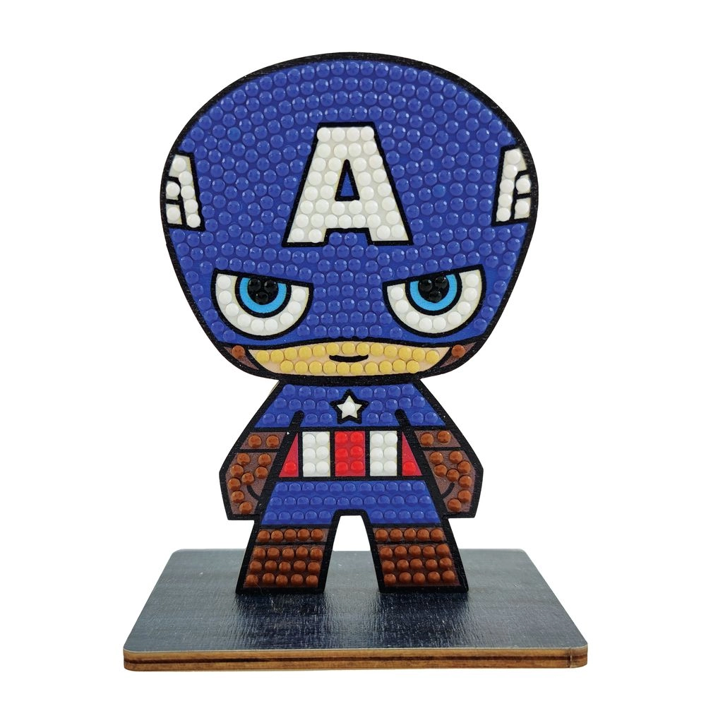 CRAFT Buddy Avengers Captain America Crystal Art Buddies