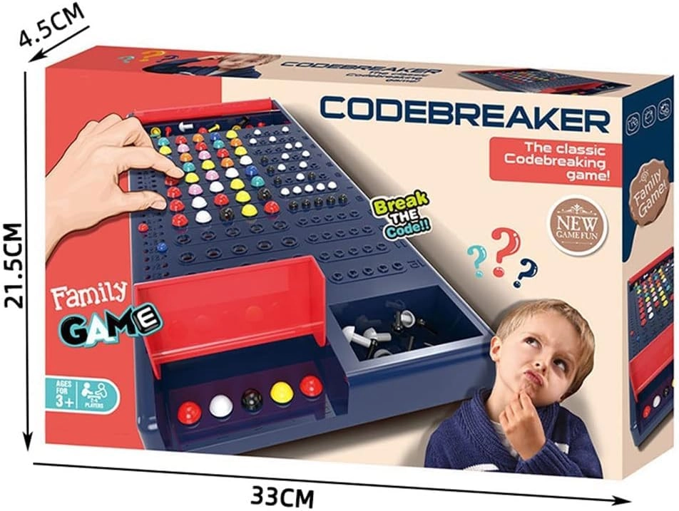 Classic Codebreaking Game - Parent-Child Interactive Puzzle
