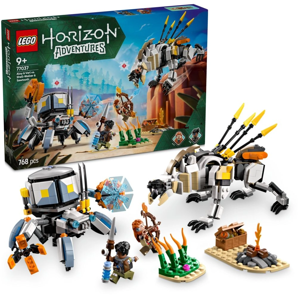 LEGO Horizon Adventures Aloy & Varl vs. Shell-Walker & Sawtooth (77037)