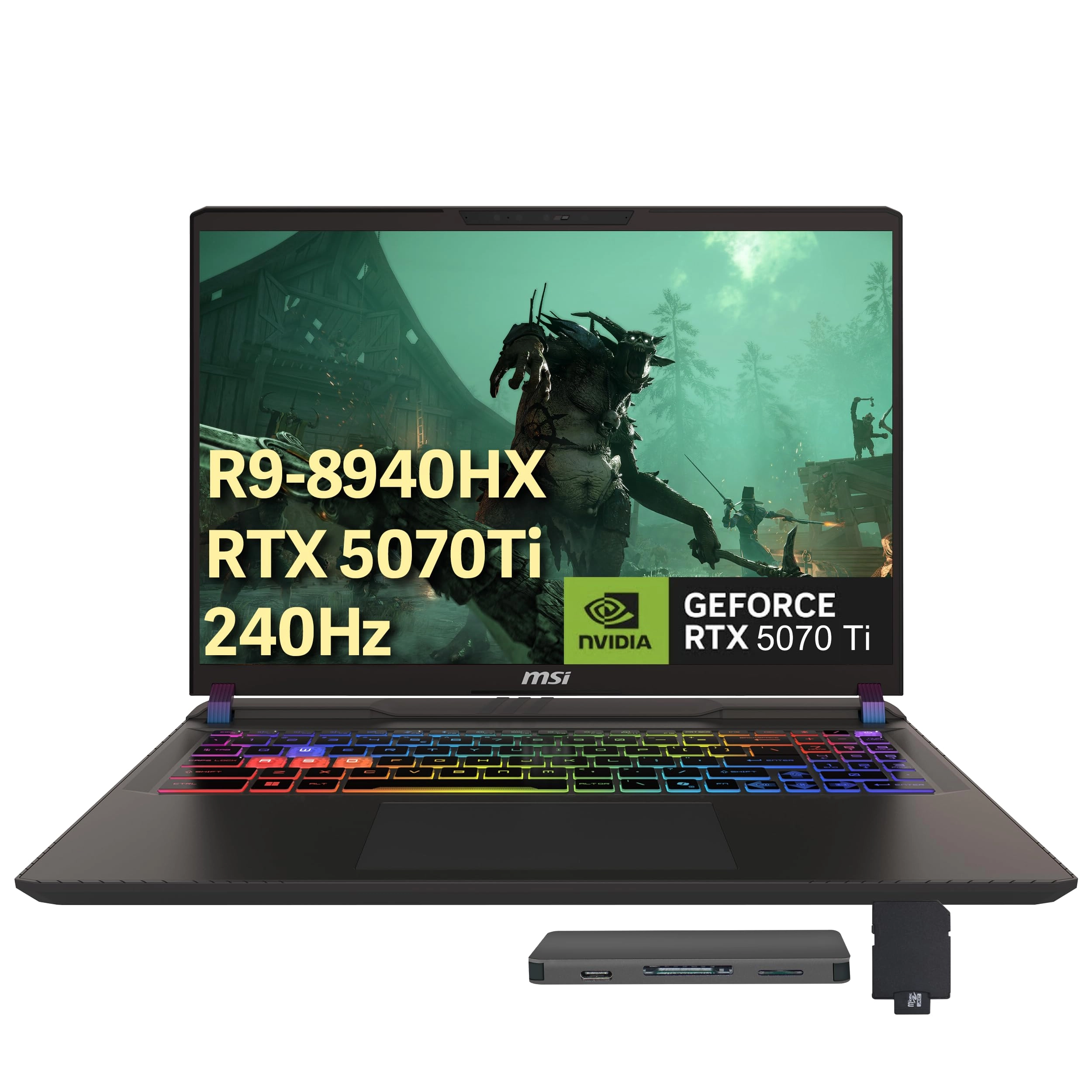 MSI Vector - 16'' 2TB 64GB Ryzen 9 8940HX