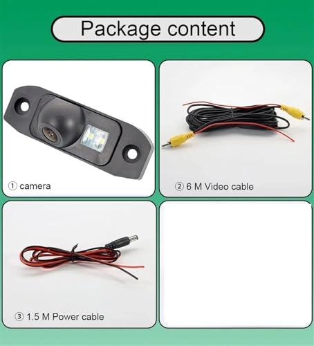 Rear View Camera - Night vision Wire AHD 720P