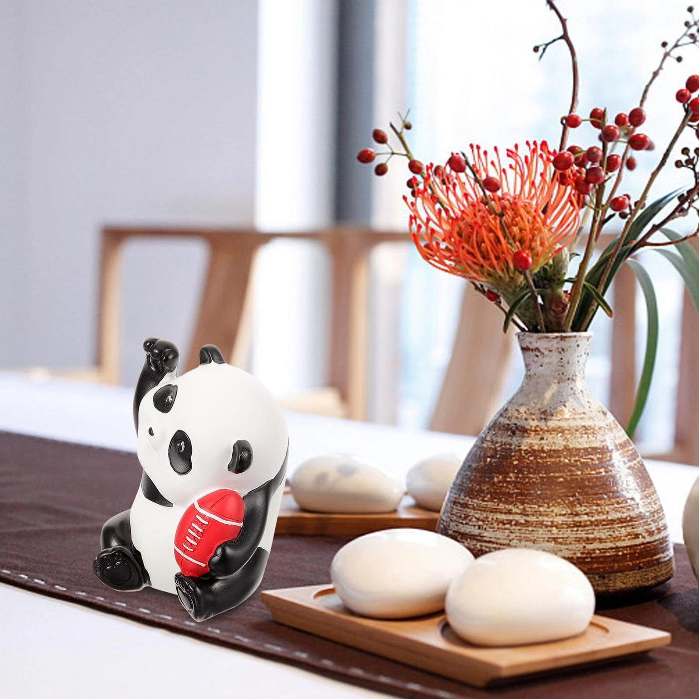 Panda Figurine - Synthetic resin