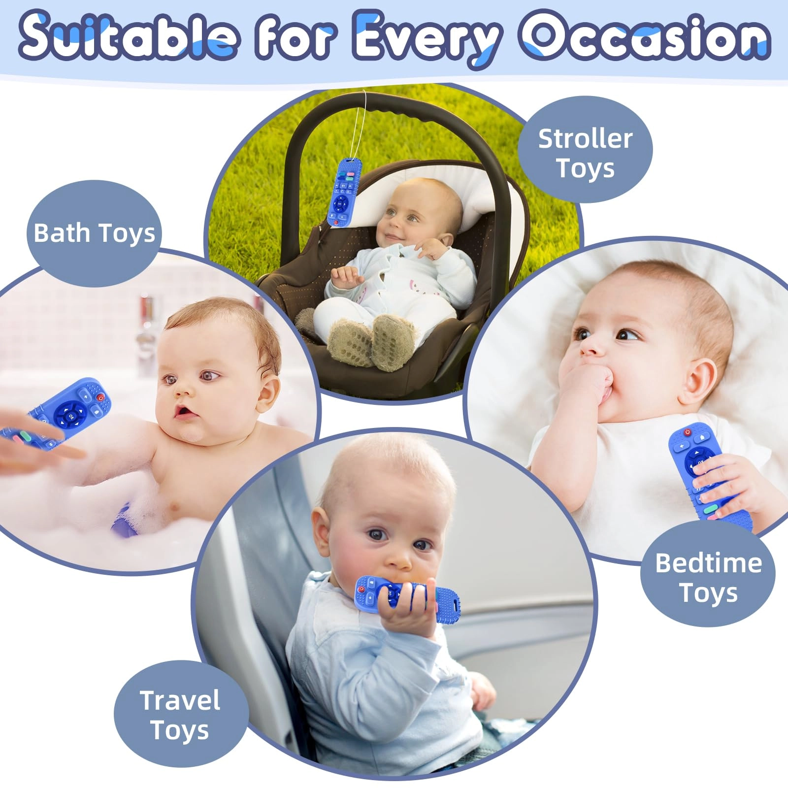 Remote Control Teether - Silicone