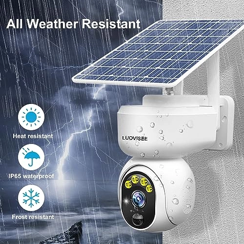 Wireless Solar Outdoor Camera 1080p