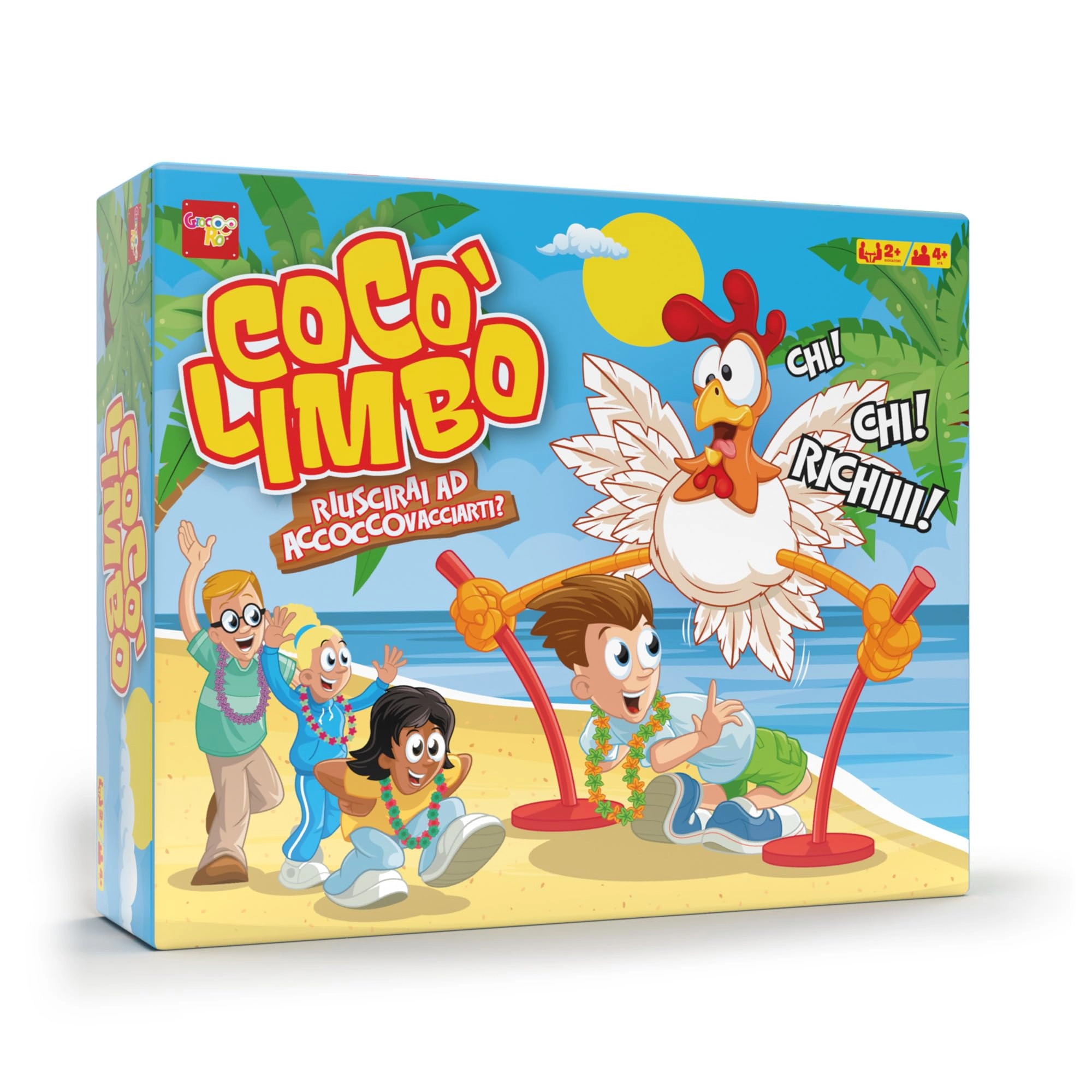 Rocco Giocattoli Coco' Limbo Schwebe-Huhn - 4 years+