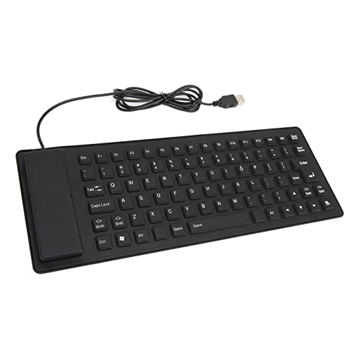 Folding Silicone Keyboard - Wired