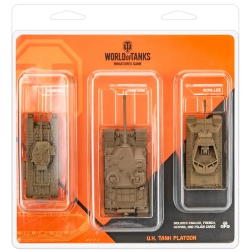 U.K. Tank Platoon 4 - Model Building