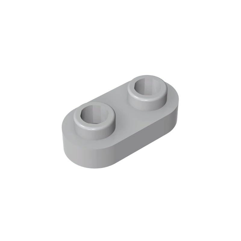 XYEIUGO Plate Special 1x2 Rounded with 2 Open Studs - 35480283