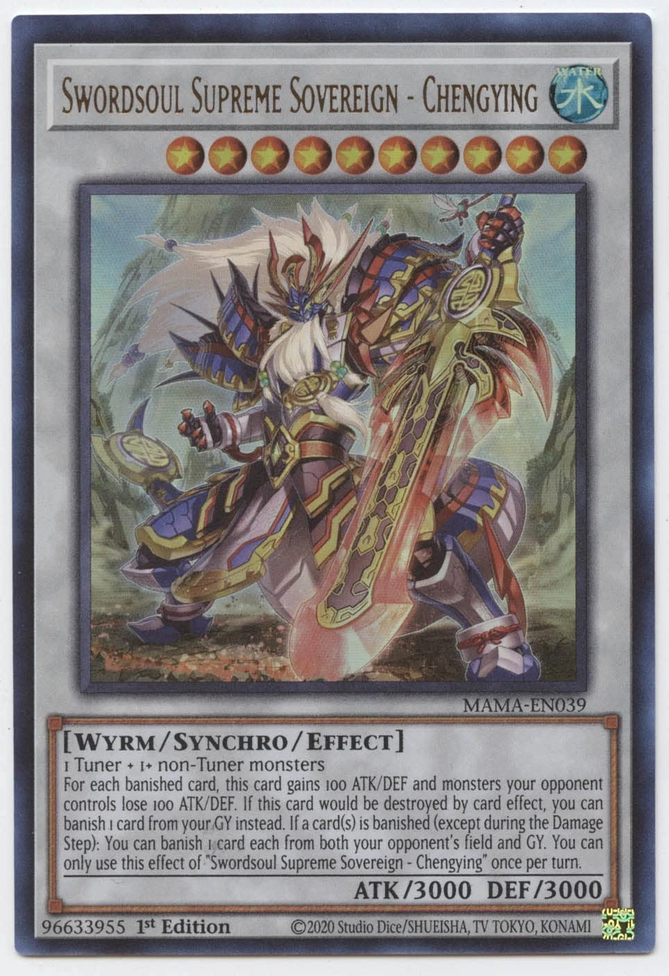 Yu-Gi-Oh! Swordsoul Supreme Sovereign - Chengying - MAMA-EN039