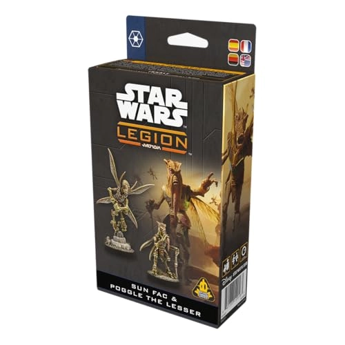 Star Wars: Legion: Sun Fac & Poogle The Lesser Operative & Commander Expansion - Tabletop Miniatures Strategy Game